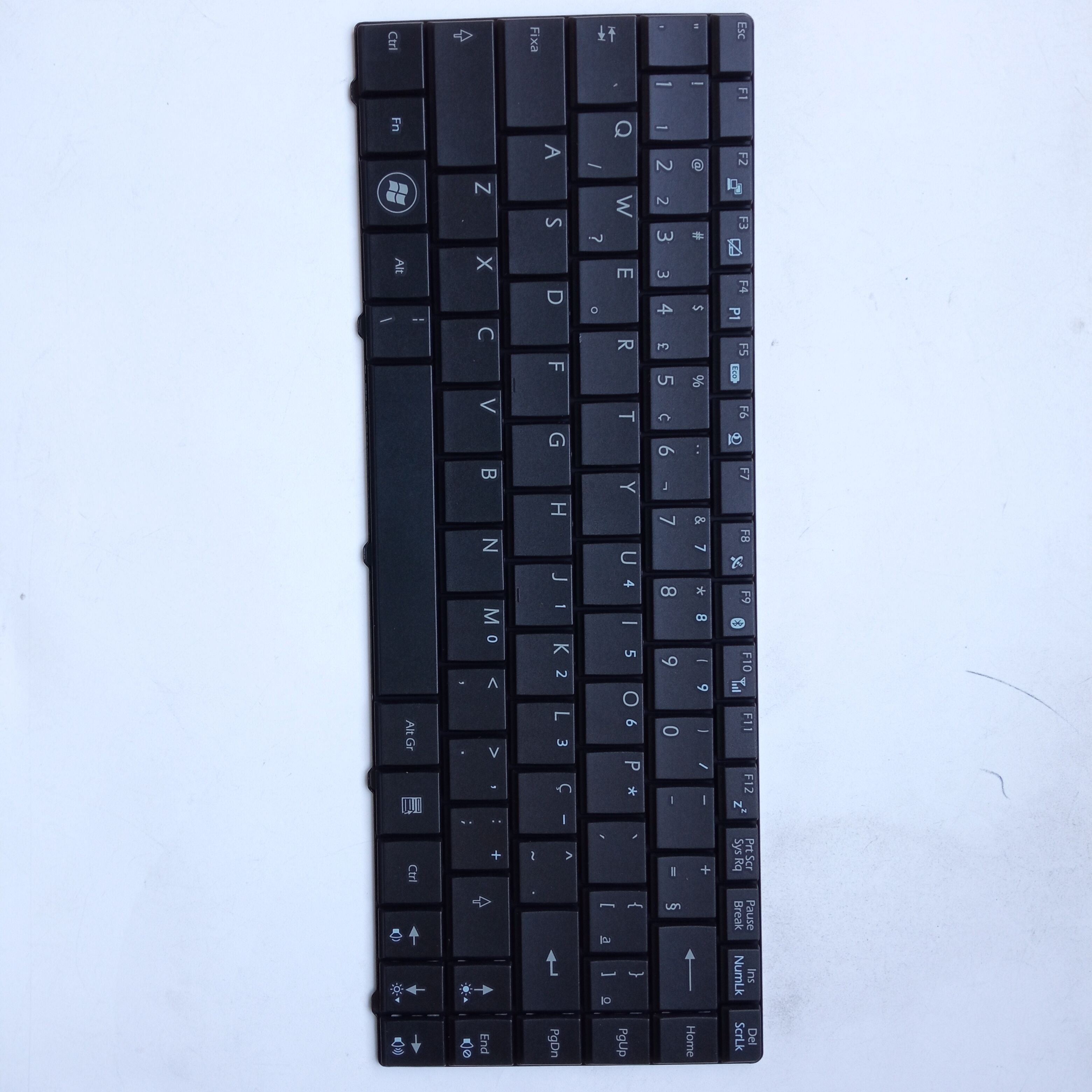 Picture of New Replacement Laptop Keyboard For MSI CR400 small carriage return BLACK BR Layout